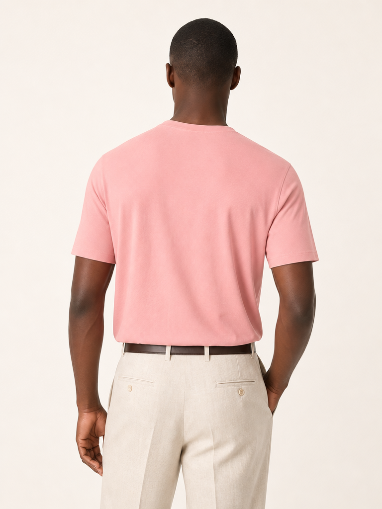 The Foundational Tee — Rosa