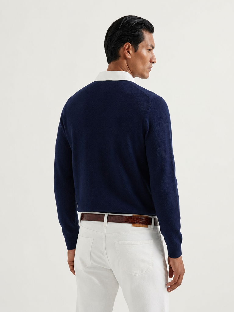 The Knit Polo — Men's Cotton Polo Shirt