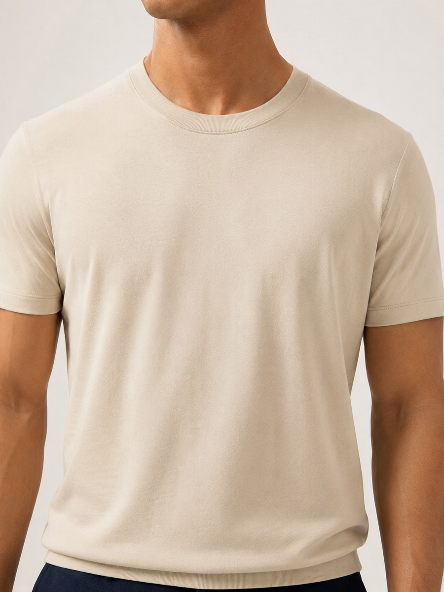 The Foundational Tee — Sabbia