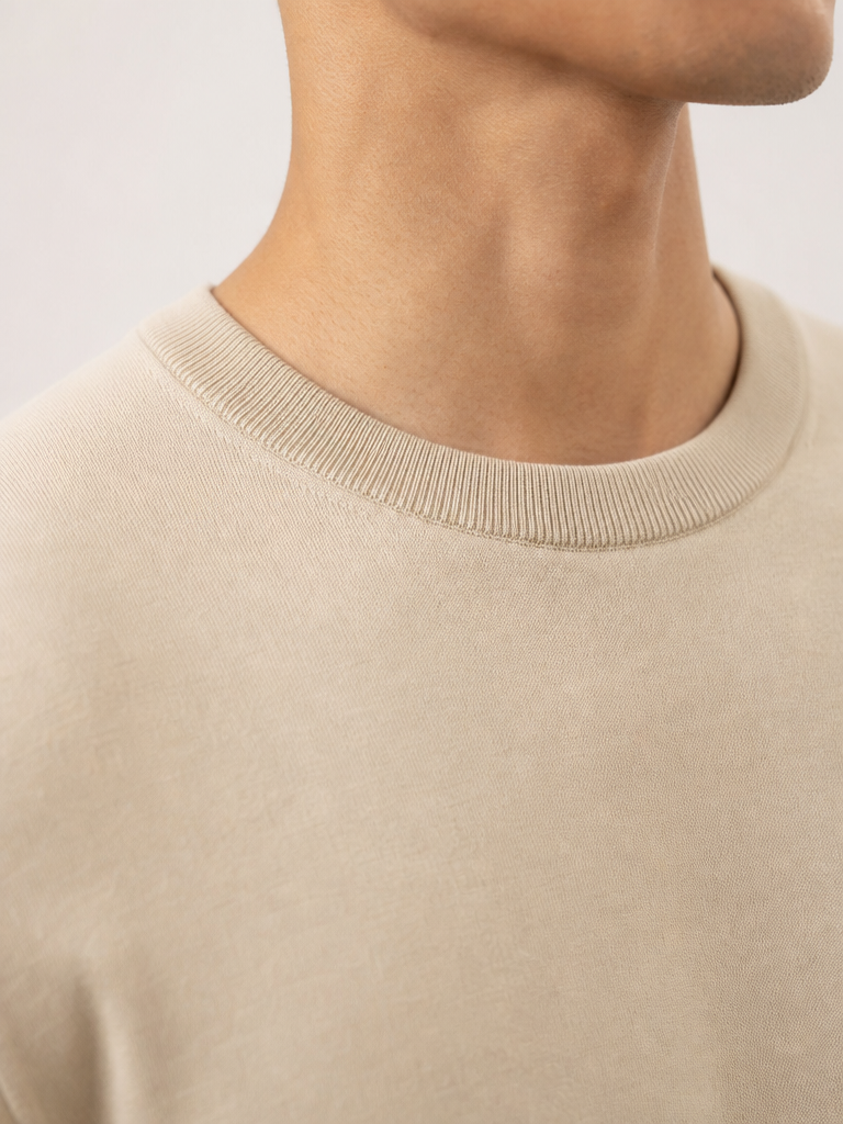 The Foundational Tee — Sabbia