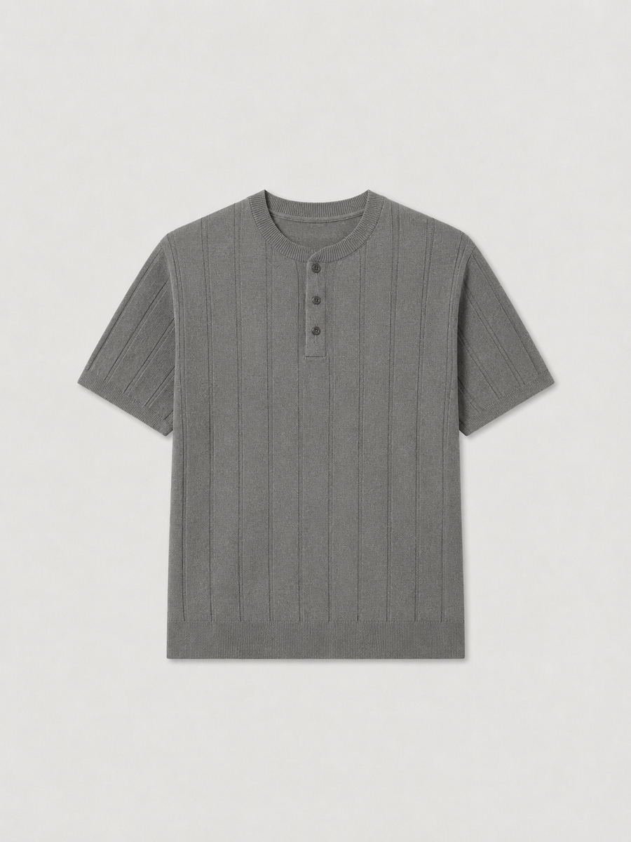 The Milano Henley — Cenere