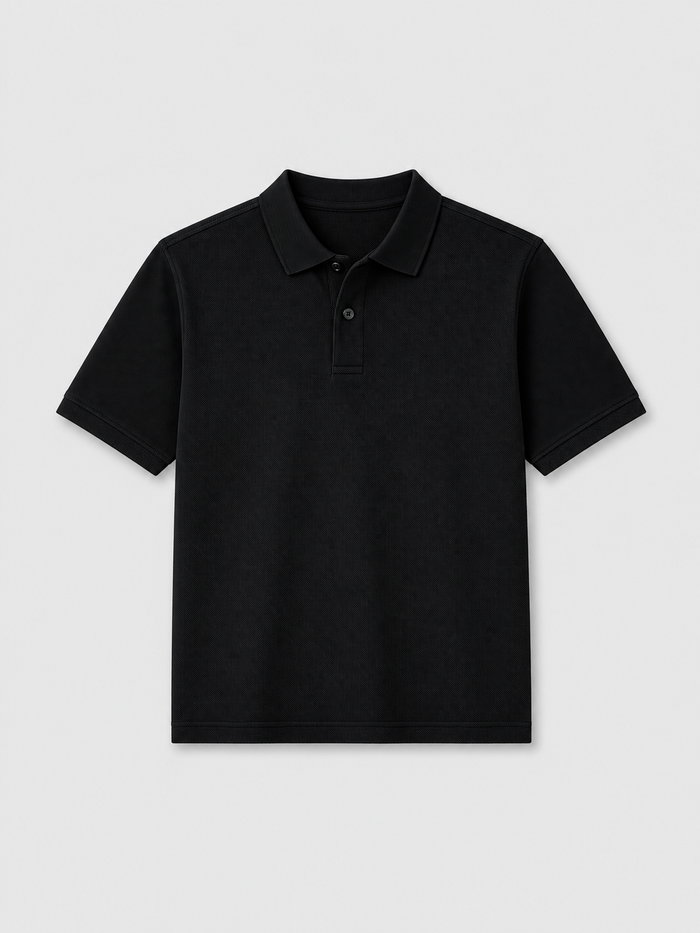 The Rugby Polo — Nero