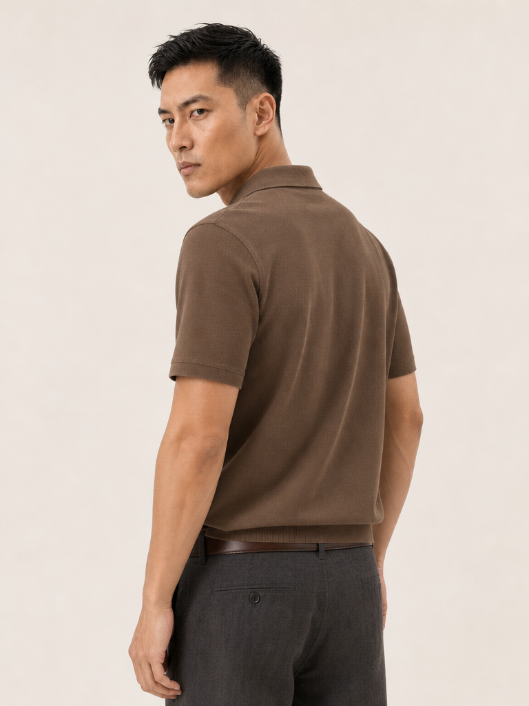 The Rugby Polo — Cacao