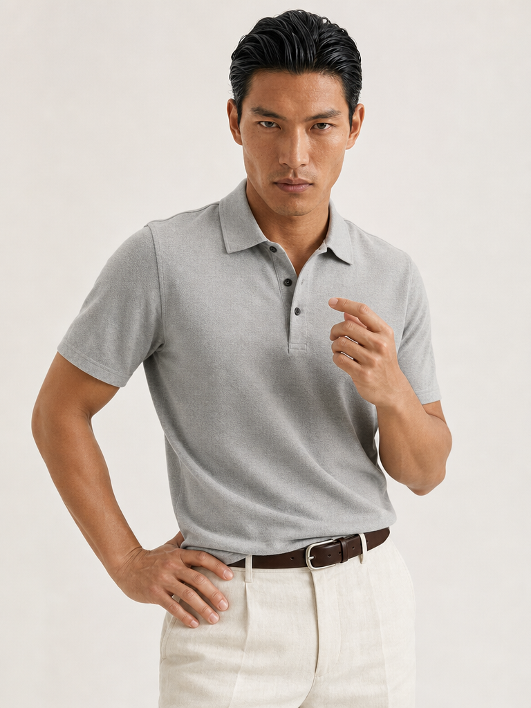 The Rugby Polo — Cenere