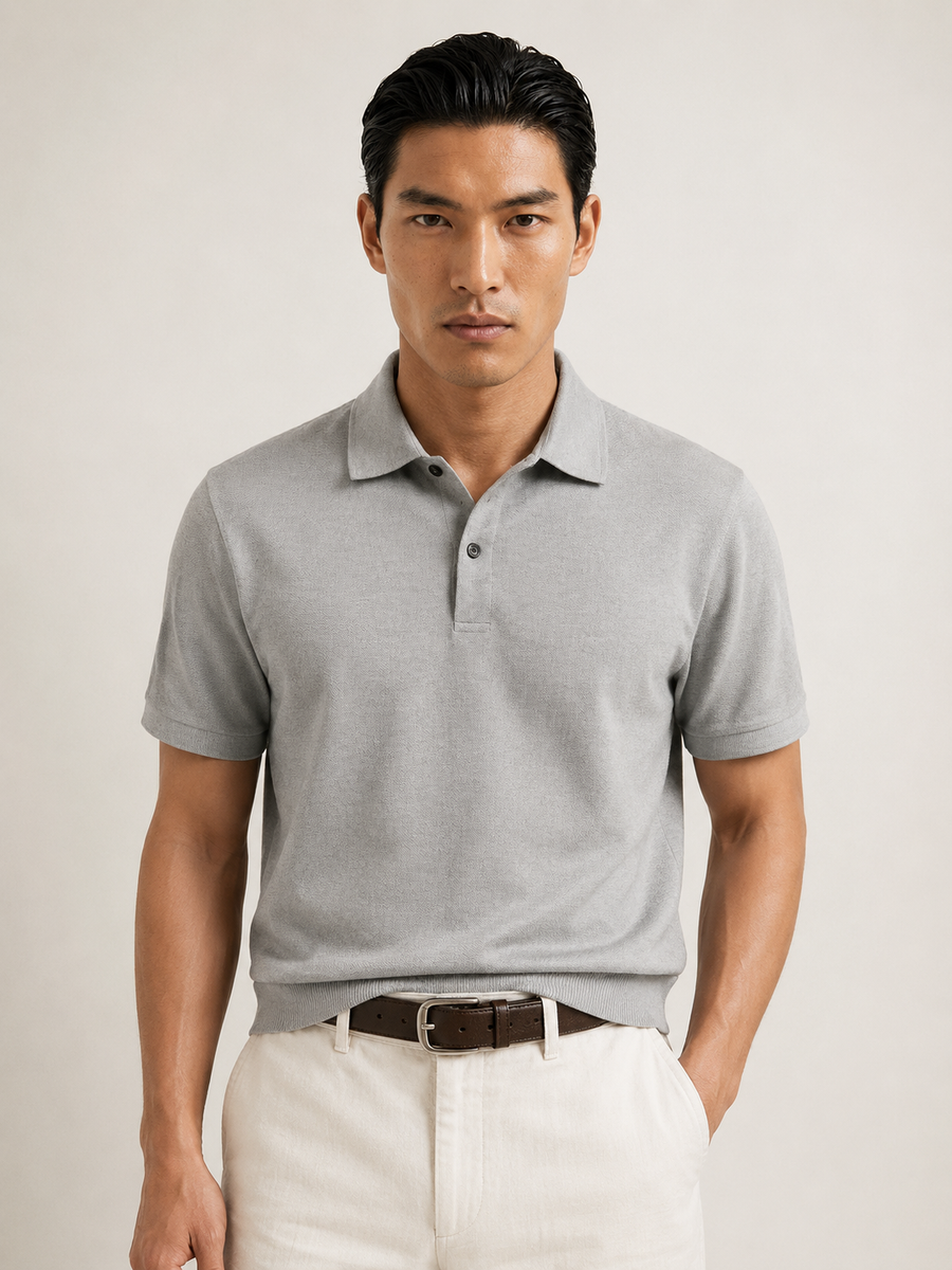 The Rugby Polo — Cenere