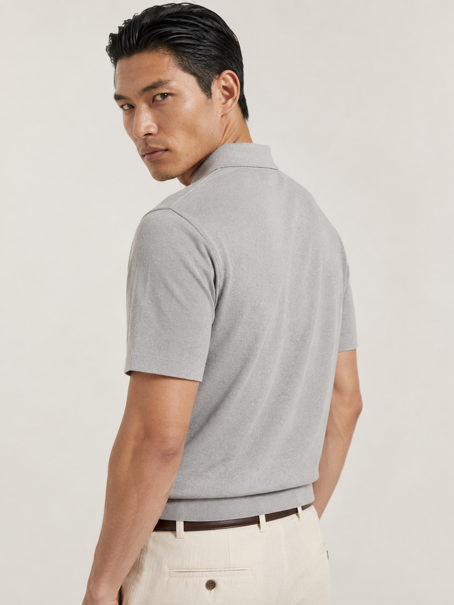 The Rugby Polo — Cenere