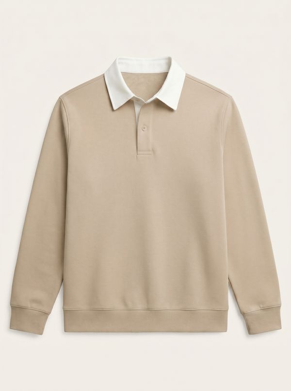 The Knit Polo — Linen