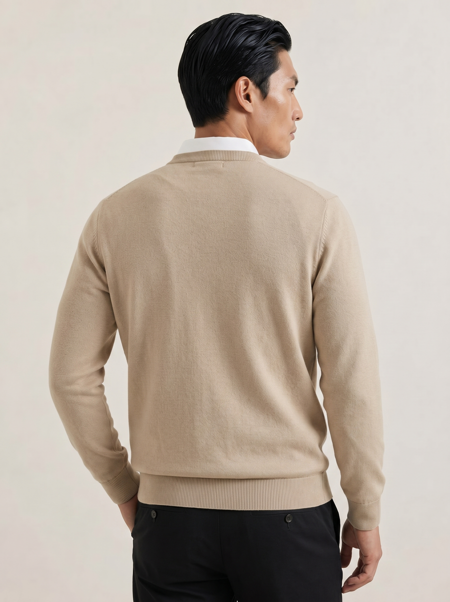 The Knit Polo — Linen