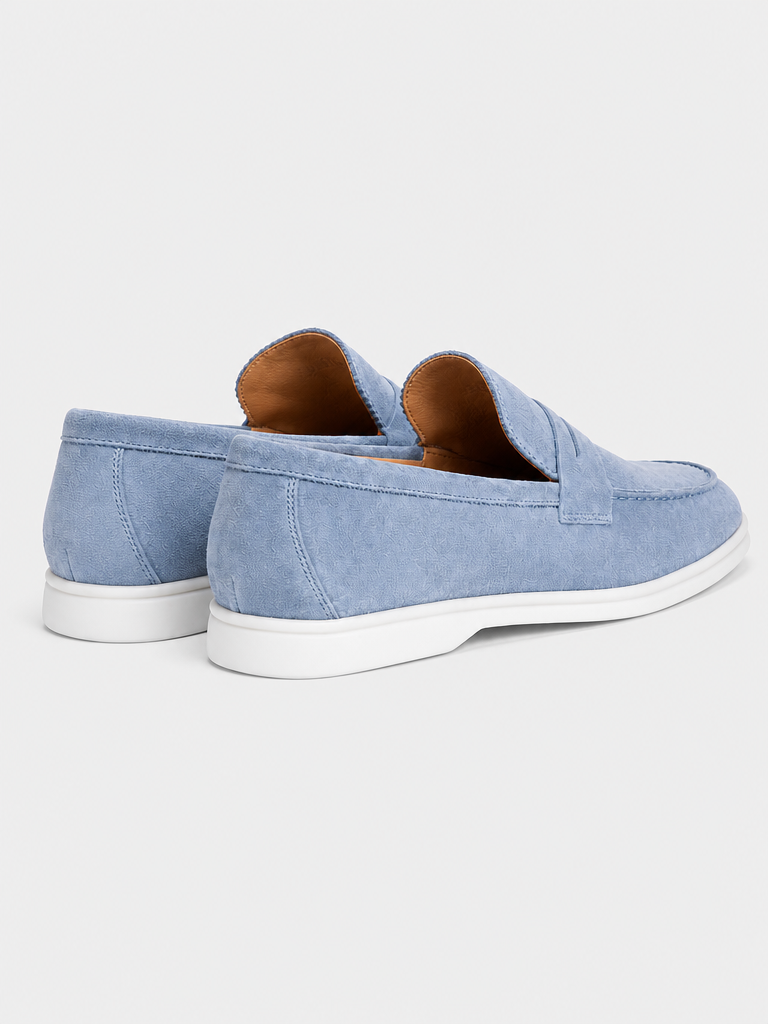 The Suede Loafer in Mare — lifestyle