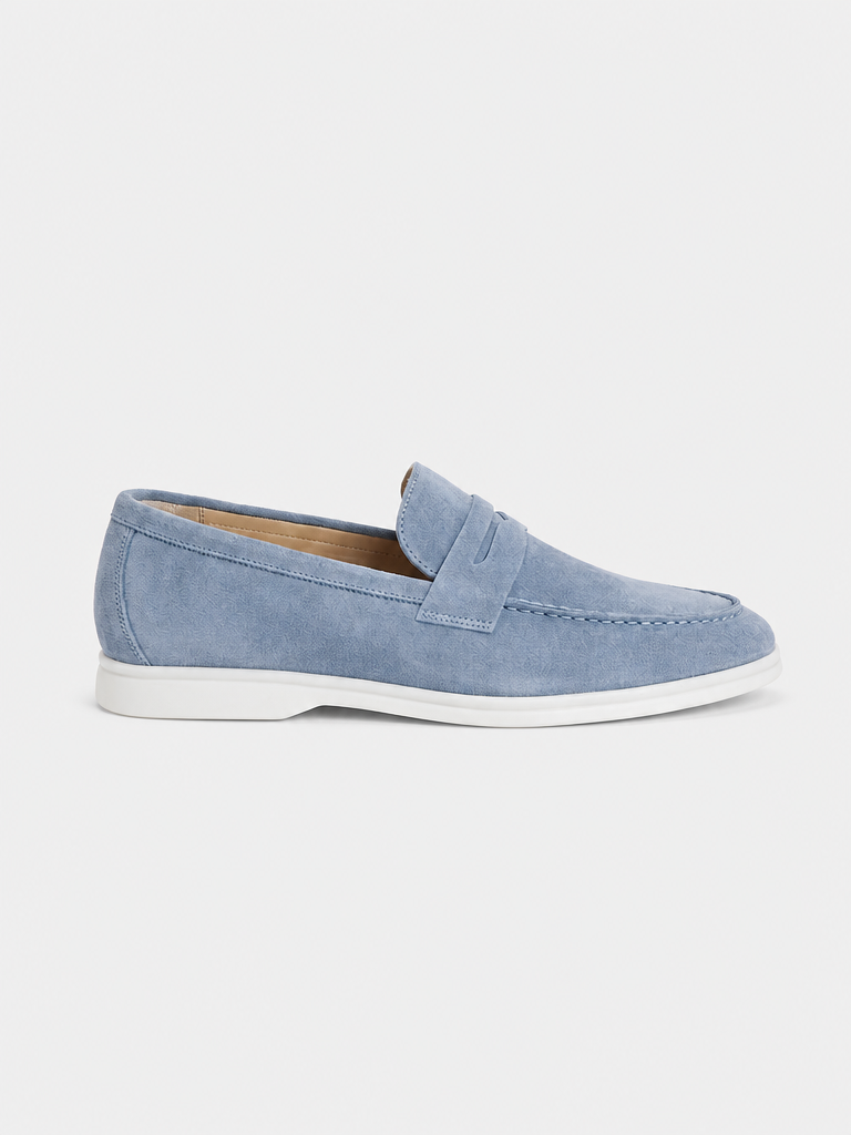 The Suede Loafer in Mare — front view