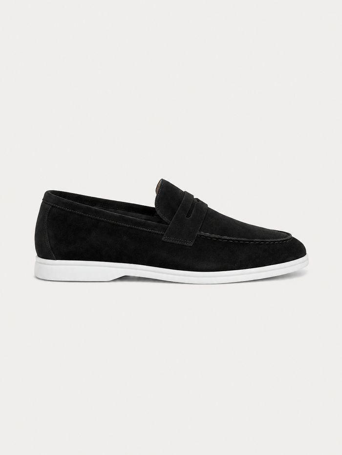 The Suede Loafer — Nero